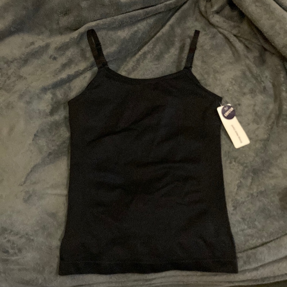 (SOLD) Scoop Neck Cami - Black NWT